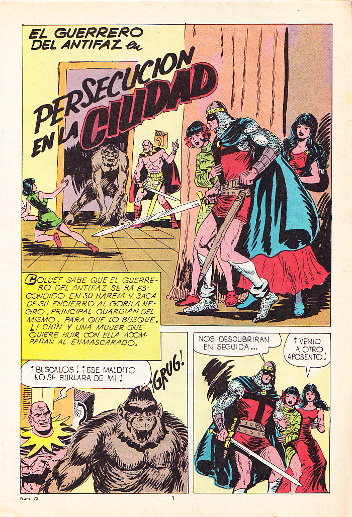 NUEVAS AVENTURAS DE EL GUERRERO DEL ANTIFAZ