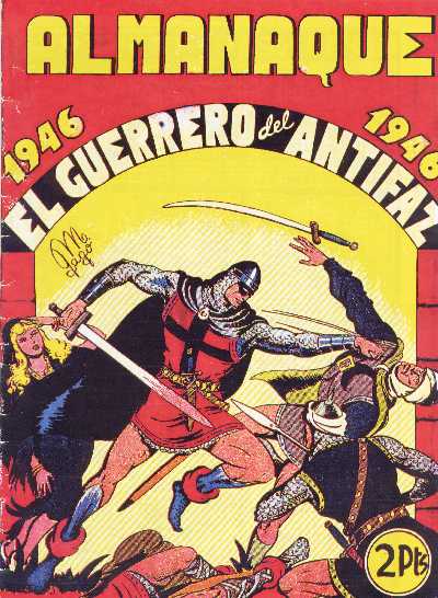 EL GUERRERO DEL ANTIFAZ. ALMANAQUE 1946