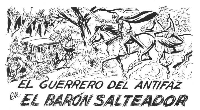 EL GUERRERO DEL ANTIFAZ. ALMANAQUE 1958