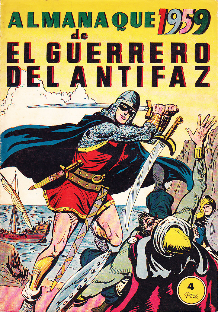 EL GUERRERO DEL ANTIFAZ. ALMANAQUE 1961