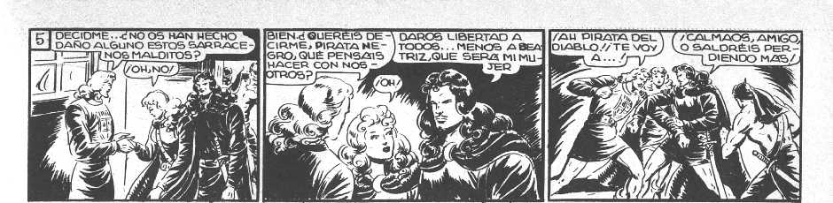EL GUERRERO DEL ANTIFAZ N81. EL PIRATA NEGRO, BEATRIZ Y DON CARLOS. AMORES NO CORRESPONDIDOS.