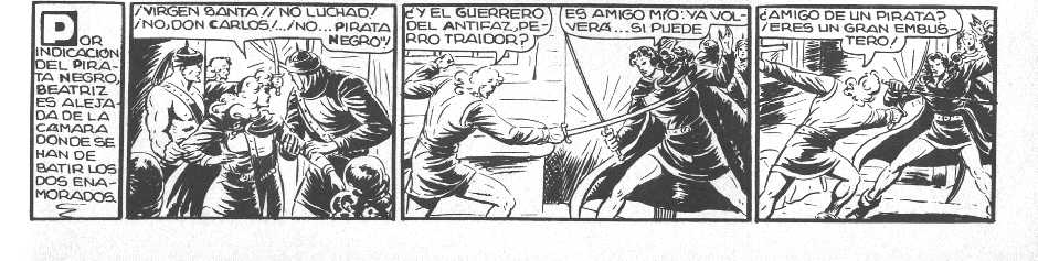 EL GUERRERO DEL ANTIFAZ N81. EL PIRATA NEGRO, BEATRIZ Y DON CARLOS. AMORES NO CORRESPONDIDOS.