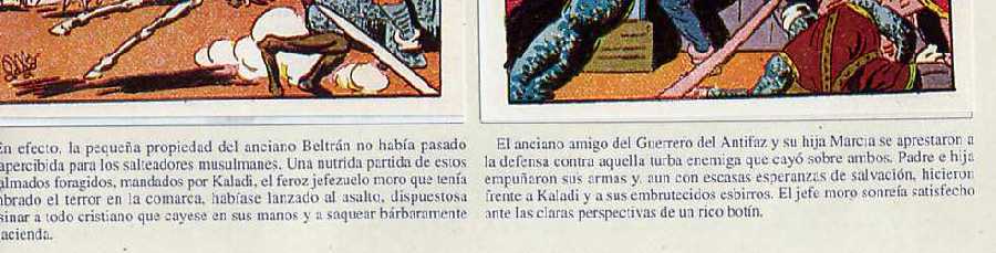 EL GUERRERO DEL ANTIFAZ ALBUM DE CROMOS 1