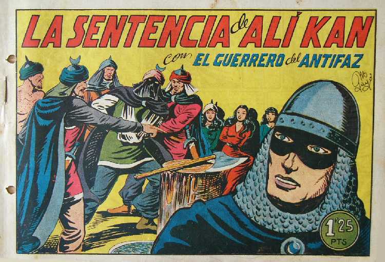 EL GUERRERO DEL ANTIFAZ N�163 CORTESIA DE JOSE ALANDI DE VALENCIA, ESPA&Ntilde;A