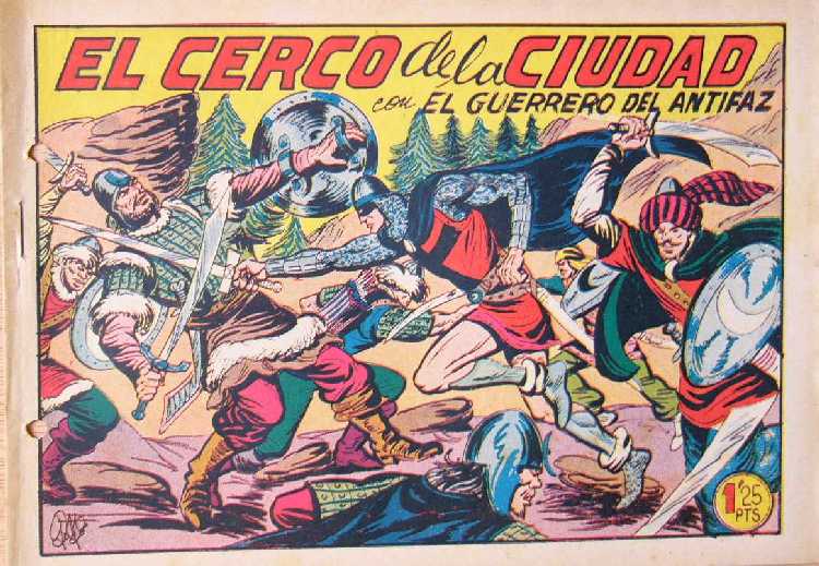 EL GUERRERO DEL ANTIFAZ N�258 CORTESIA DE JOSE ALANDI DE VALENCIA, ESPA&Ntilde;A