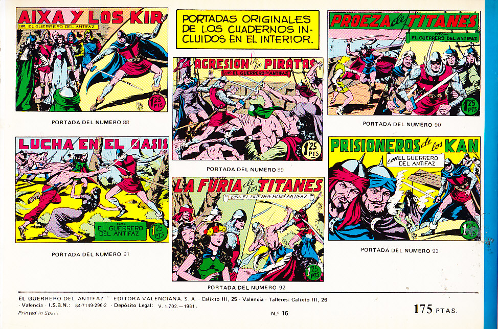 EL GUERRERO DEL ANTIFAZ