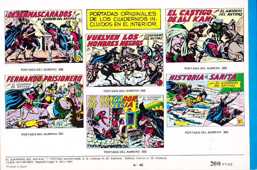 EL GUERRERO DEL ANTIFAZ