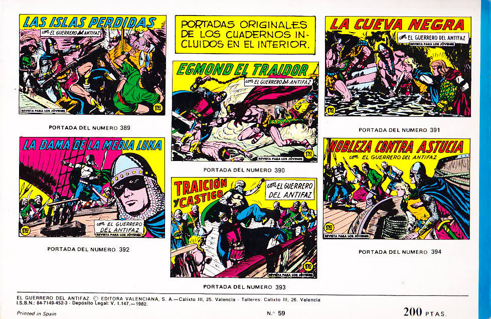 EL GUERRERO DEL ANTIFAZ