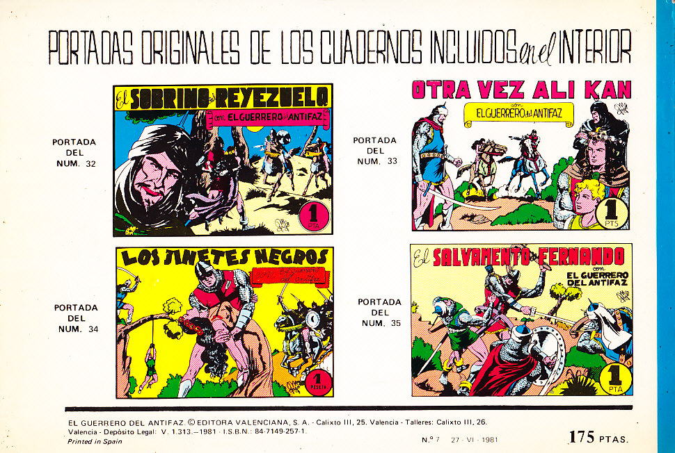 EL GUERRERO DEL ANTIFAZ