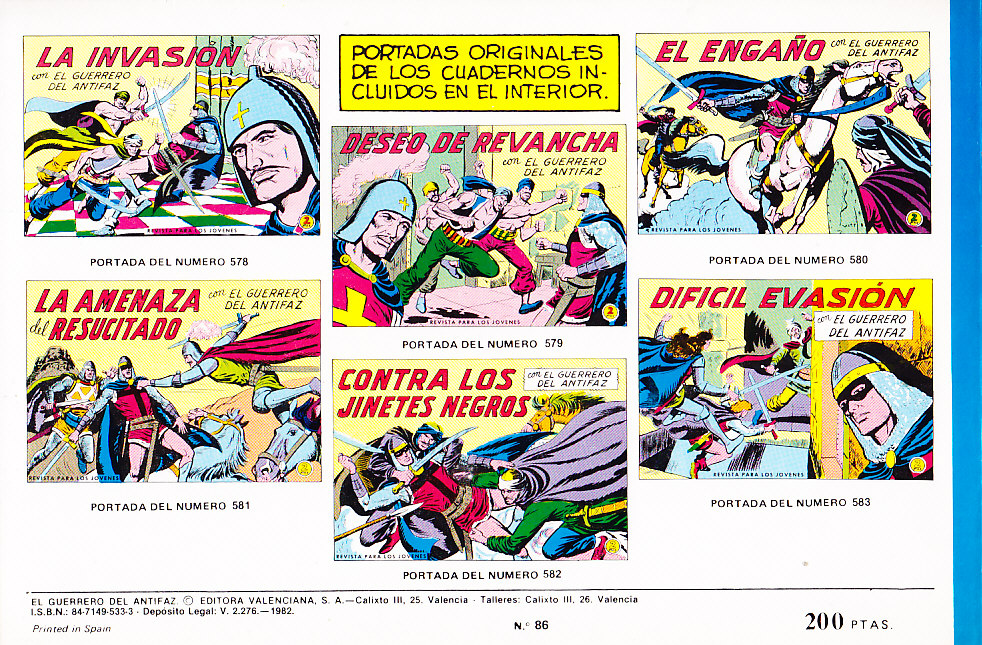 EL GUERRERO DEL ANTIFAZ