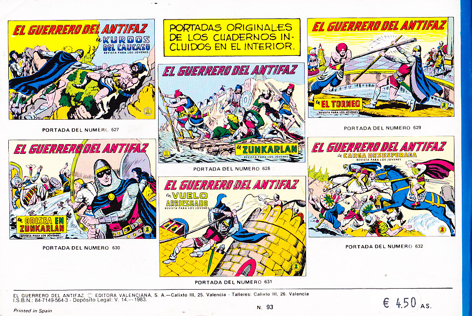 EL GUERRERO DEL ANTIFAZ