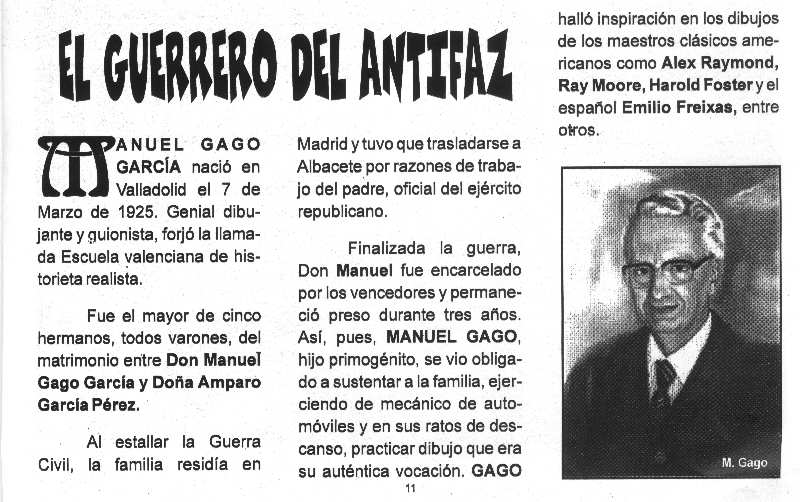 EL GUERRERO DEL ANTIFAZ EN L'ART 9