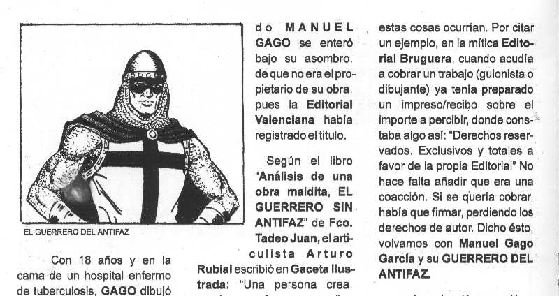 EL GUERRERO DEL ANTIFAZ EN L'ART 9