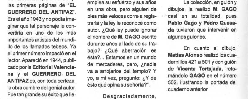EL GUERRERO DEL ANTIFAZ EN L'ART 9