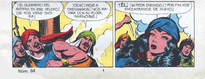 EL GUERRERO DEL ANTIFAZ COLOR 64