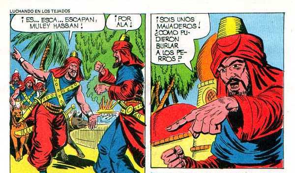 NUEVAS AVENTURAS DE EL GUERRERO DEL ANTIFAZ 43. IMAGEN: CASTO CORREA DE VIGO