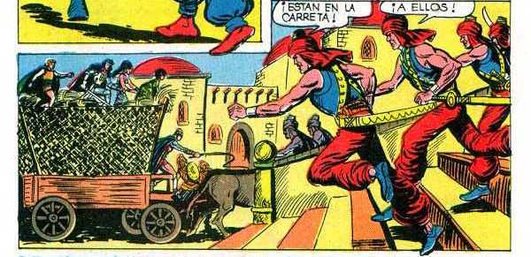 NUEVAS AVENTURAS DE EL GUERRERO DEL ANTIFAZ 43. IMAGEN: CASTO CORREA DE VIGO