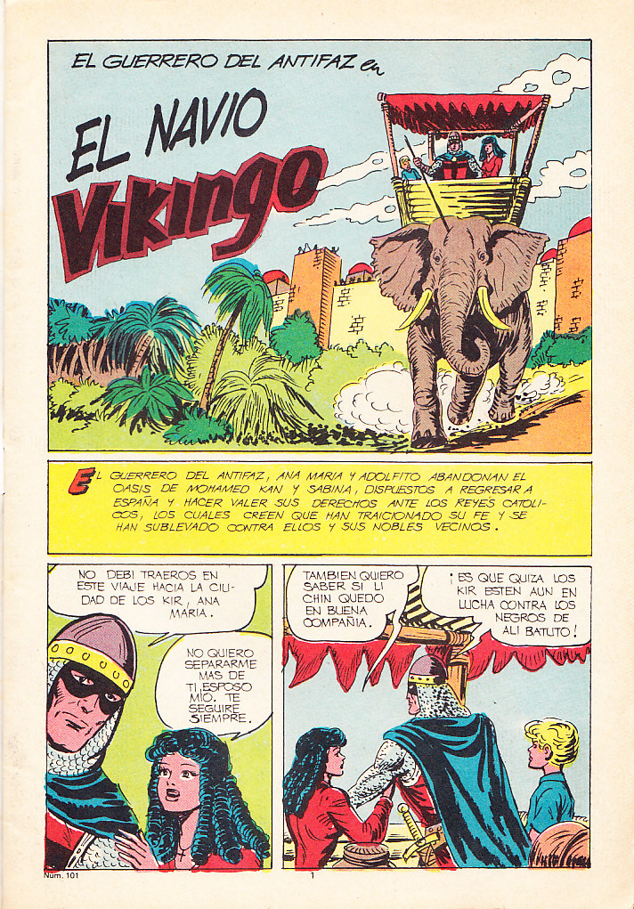 NUEVAS AVENTURAS DE EL GUERRERO DEL ANTIFAZ