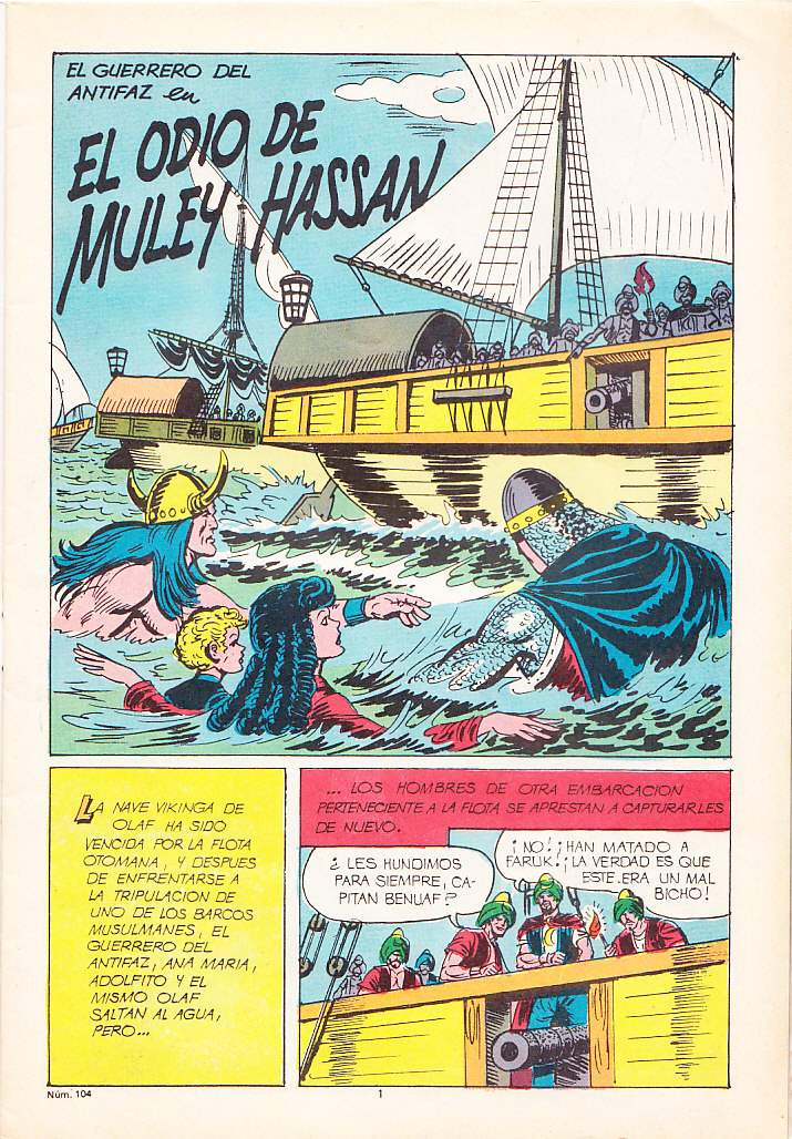 NUEVAS AVENTURAS DE EL GUERRERO DEL ANTIFAZ