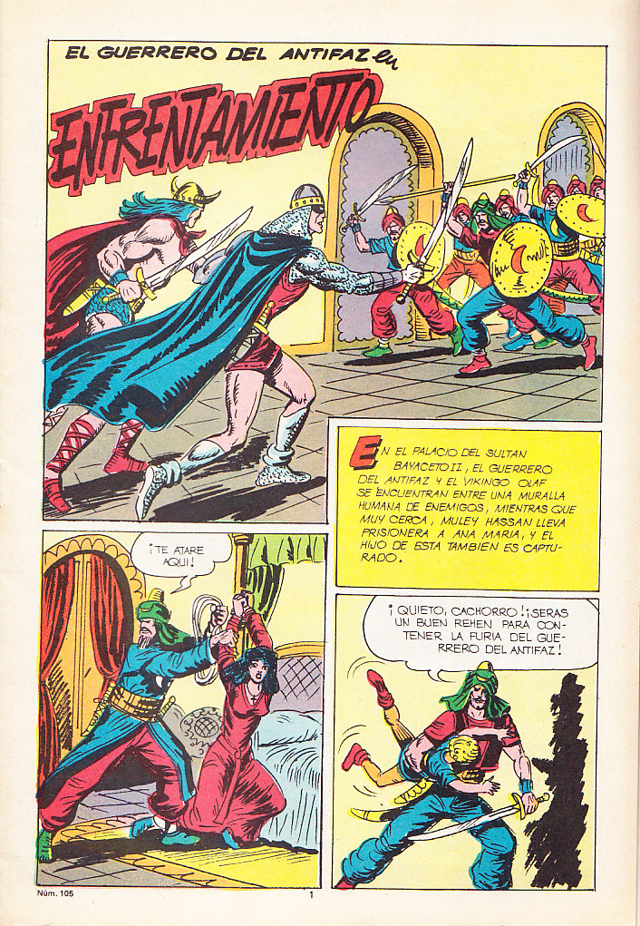 NUEVAS AVENTURAS DE EL GUERRERO DEL ANTIFAZ