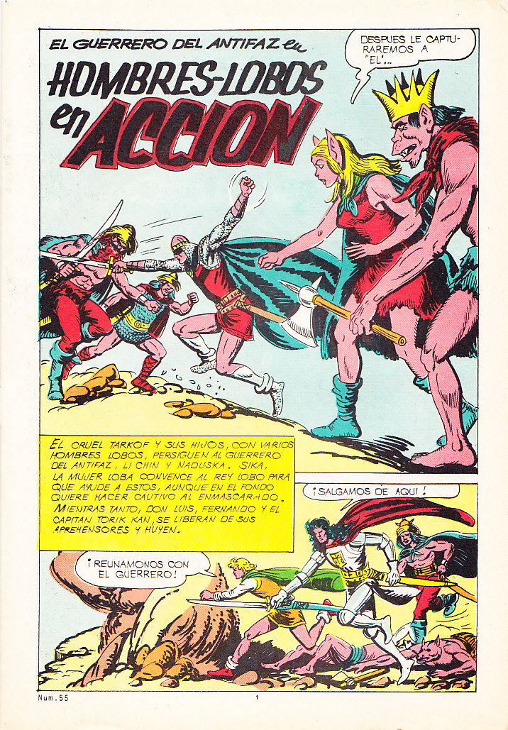 NUEVAS AVENTURAS DE EL GUERRERO DEL ANTIFAZ