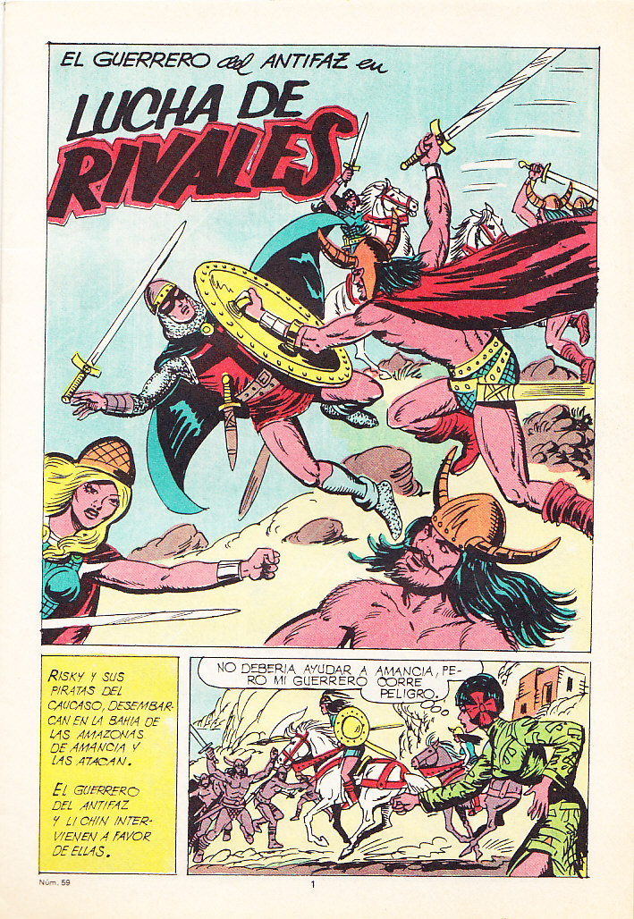 NUEVAS AVENTURAS DE EL GUERRERO DEL ANTIFAZ