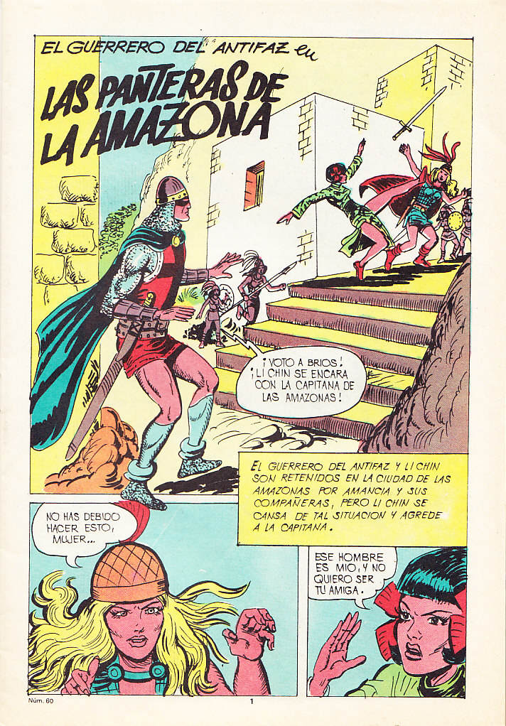 NUEVAS AVENTURAS DE EL GUERRERO DEL ANTIFAZ