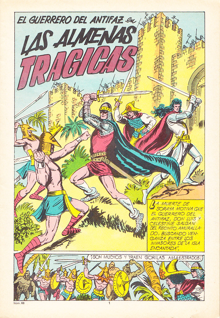 NUEVAS AVENTURAS DE EL GUERRERO DEL ANTIFAZ