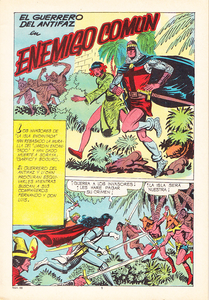 NUEVAS AVENTURAS DE EL GUERRERO DEL ANTIFAZ