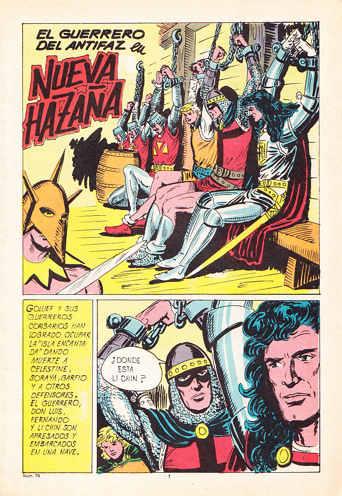NUEVAS AVENTURAS DE EL GUERRERO DEL ANTIFAZ
