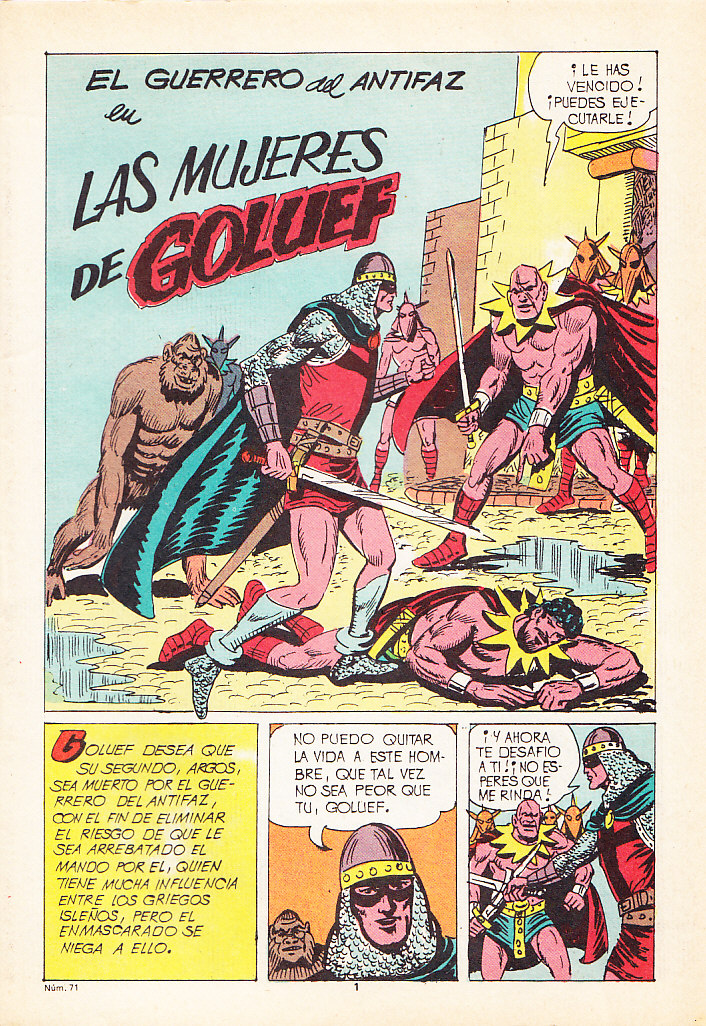 NUEVAS AVENTURAS DE EL GUERRERO DEL ANTIFAZ