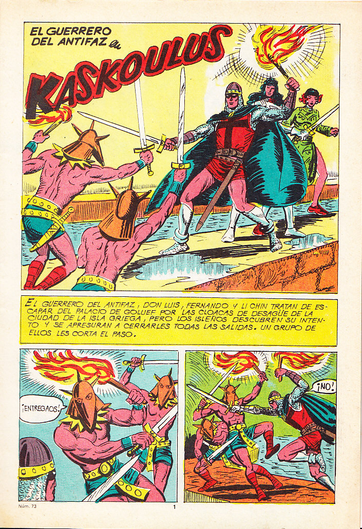 NUEVAS AVENTURAS DE EL GUERRERO DEL ANTIFAZ