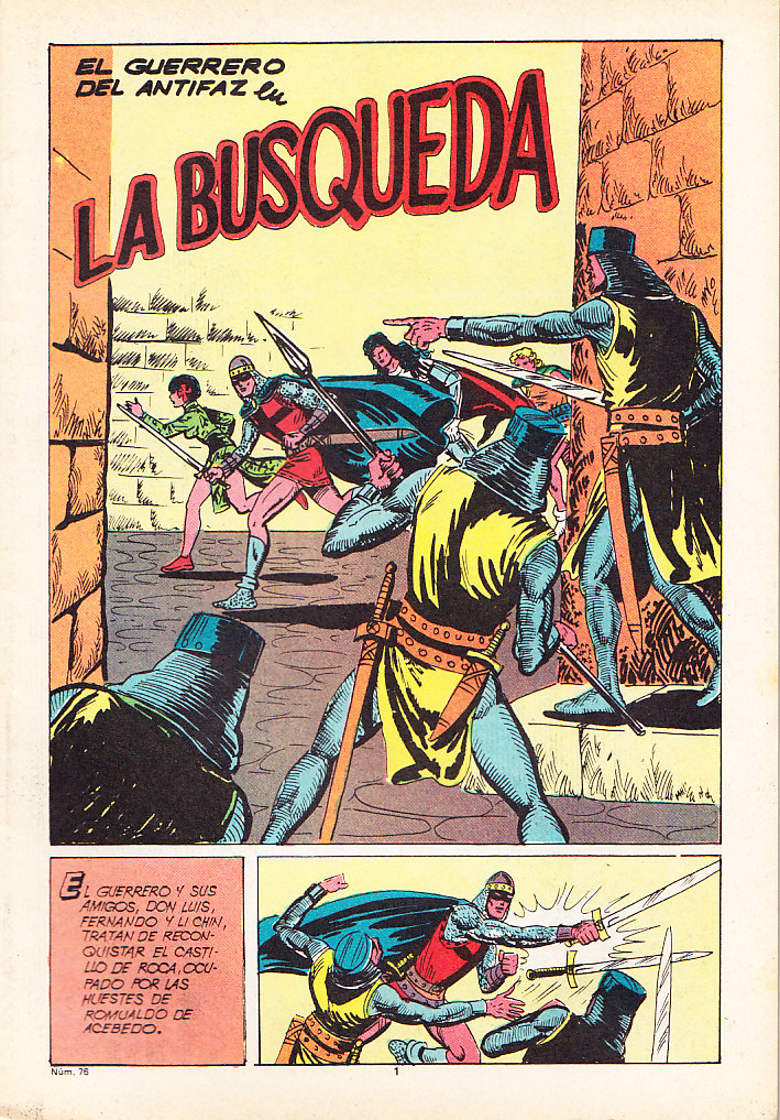 NUEVAS AVENTURAS DE EL GUERRERO DEL ANTIFAZ