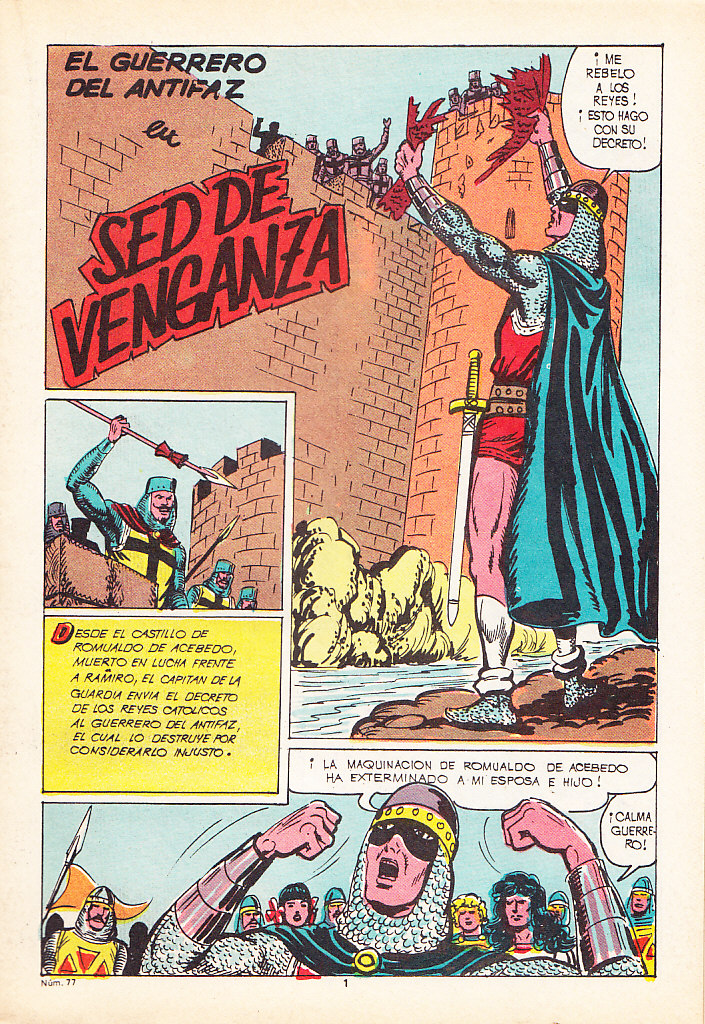 NUEVAS AVENTURAS DE EL GUERRERO DEL ANTIFAZ