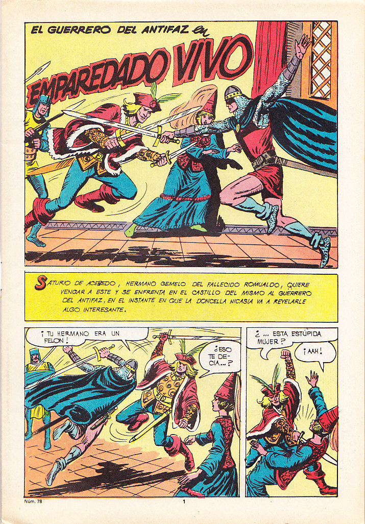 NUEVAS AVENTURAS DE EL GUERRERO DEL ANTIFAZ