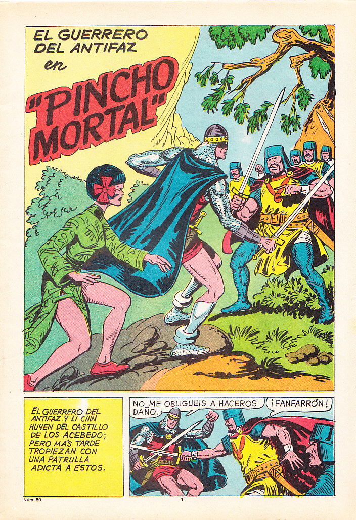 NUEVAS AVENTURAS DE EL GUERRERO DEL ANTIFAZ