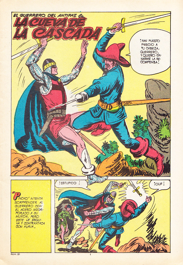 NUEVAS AVENTURAS DE EL GUERRERO DEL ANTIFAZ