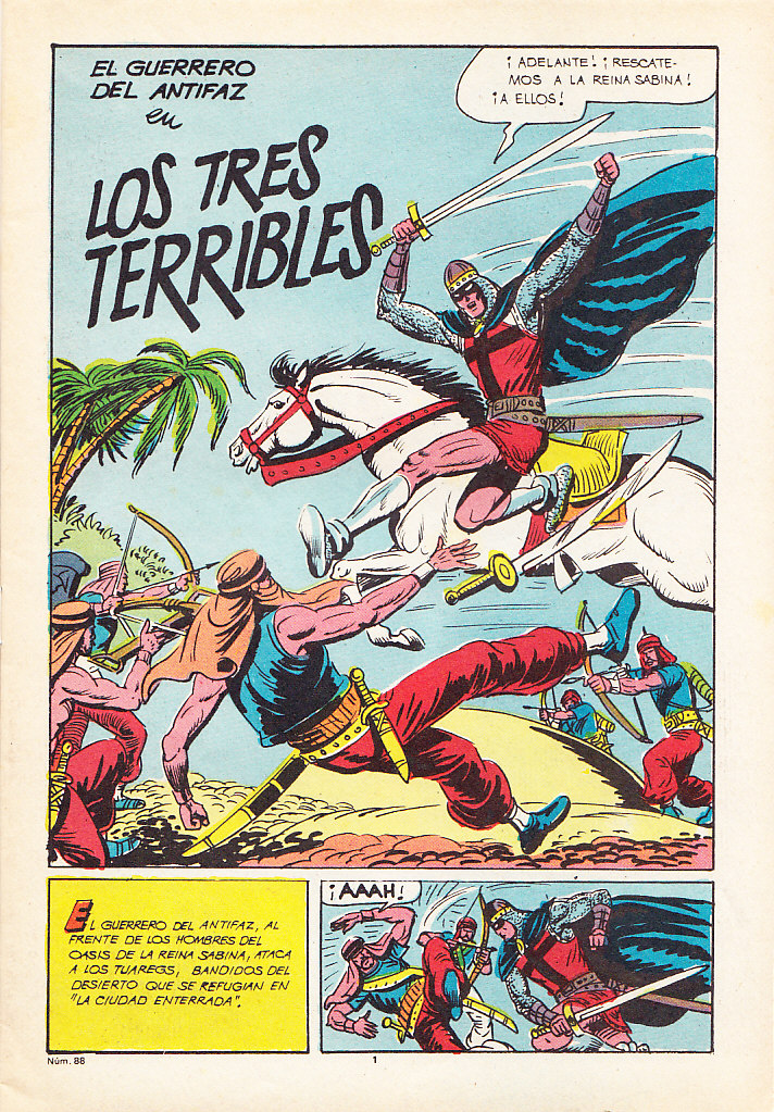 NUEVAS AVENTURAS DE EL GUERRERO DEL ANTIFAZ