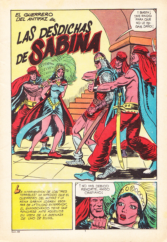 NUEVAS AVENTURAS DE EL GUERRERO DEL ANTIFAZ