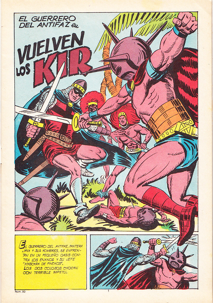 NUEVAS AVENTURAS DE EL GUERRERO DEL ANTIFAZ