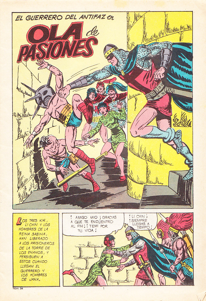 NUEVAS AVENTURAS DE EL GUERRERO DEL ANTIFAZ