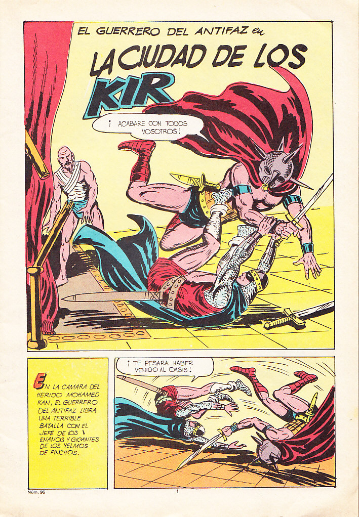 NUEVAS AVENTURAS DE EL GUERRERO DEL ANTIFAZ