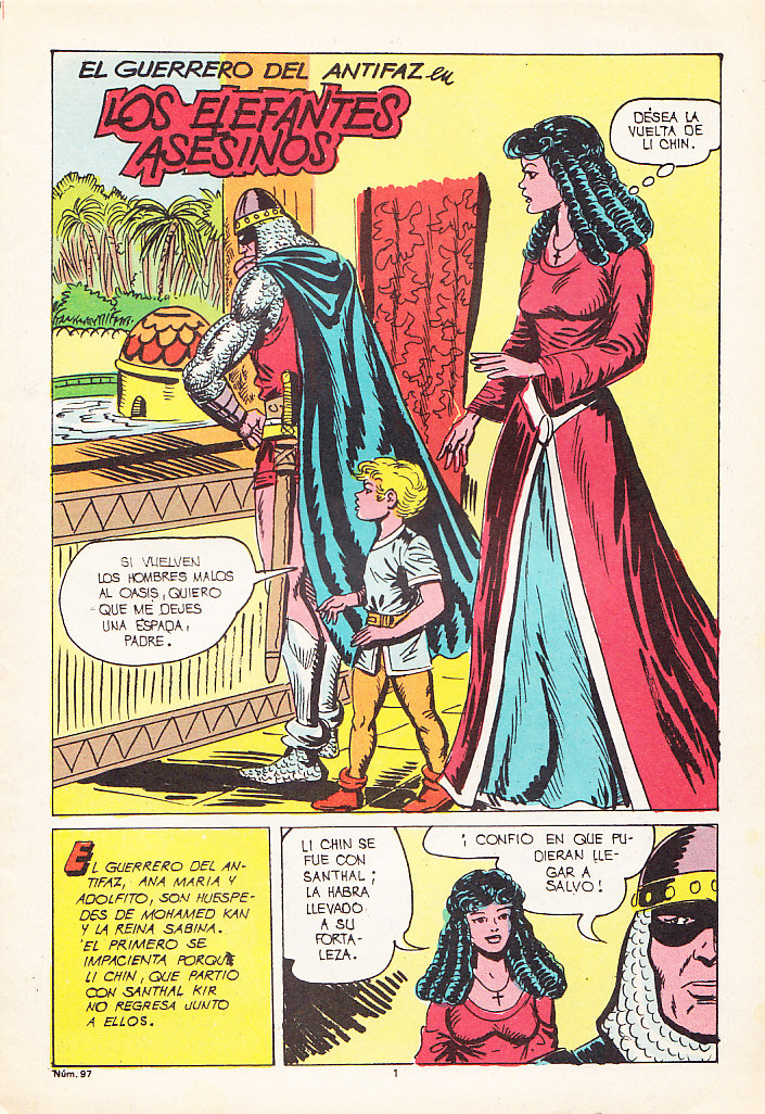 NUEVAS AVENTURAS DE EL GUERRERO DEL ANTIFAZ