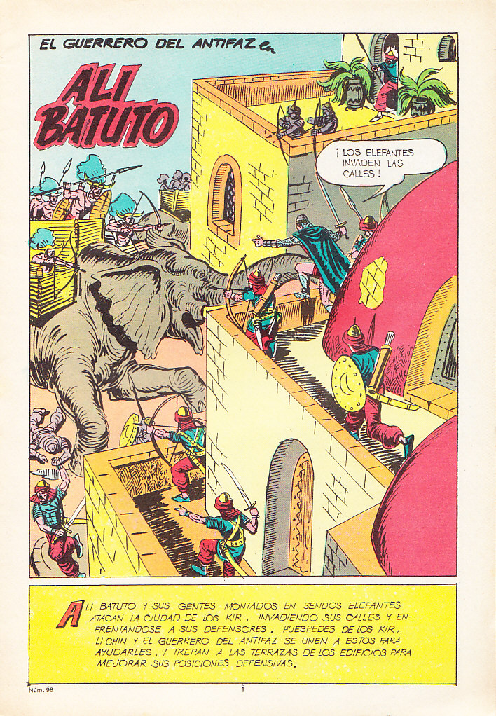 NUEVAS AVENTURAS DE EL GUERRERO DEL ANTIFAZ