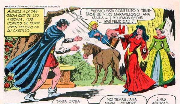 NUEVAS AVENTURAS DE EL GUERRERO DEL ANTIFAZ, PAGINA 3 NUMERO 1. CORTESIA DE MI AMIGO CASTO CORREA DE VIGO