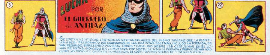 EL GUERRERO DEL ANTIFAZ. ALMANAQUE 1958