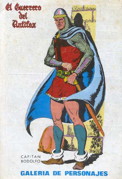 GALERIA DE PERSONAJES: EL CAPITAN RODOLFO