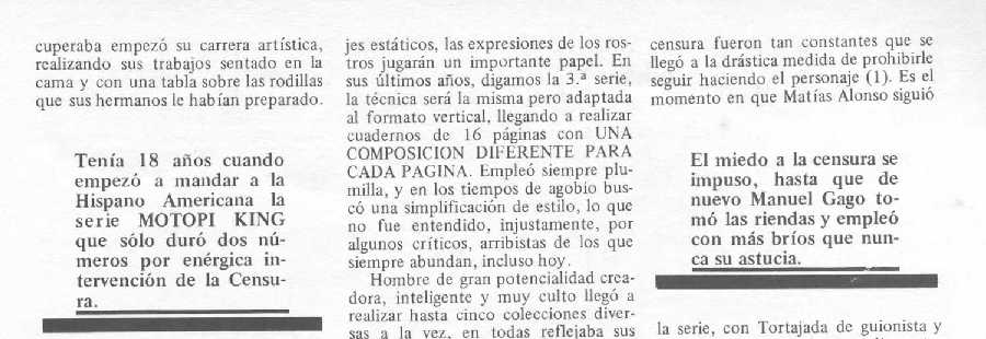 ARTICULO DE FRANSISCO TADEO JUAN PARA LA REVISTA SUNDAY N�10