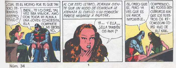 ZORAIDA Y EL GUERRERO DEL ANTIFAZ