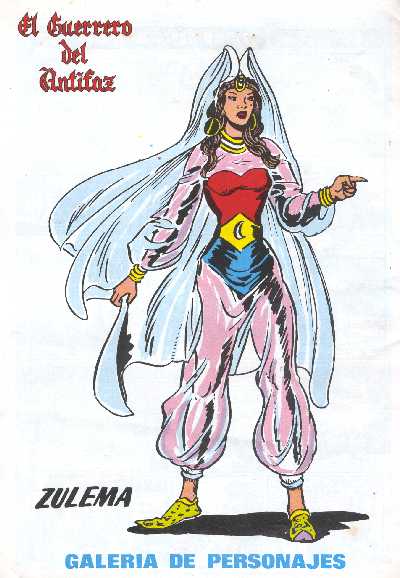 GALERIA DE PERSONAJES: ZULEMA